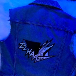 Celine Christian Marclay denim vest XL